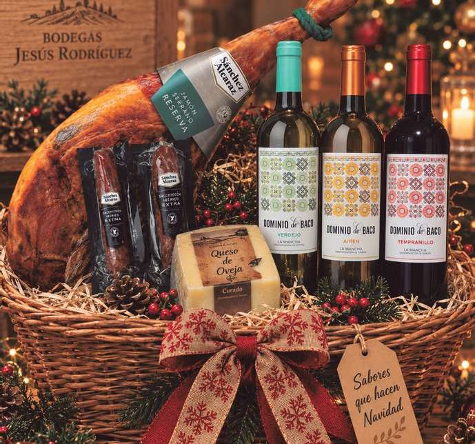 Cesta de Navidad 2026 N.º 4 de Bodegas Jesús Rodríguez