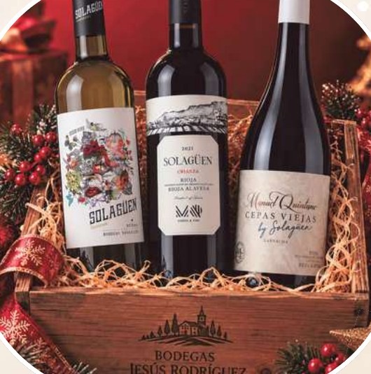 Estuche de Navidad 2026 N.º 6 con vinos de Bodegas Jesús Rodríguez