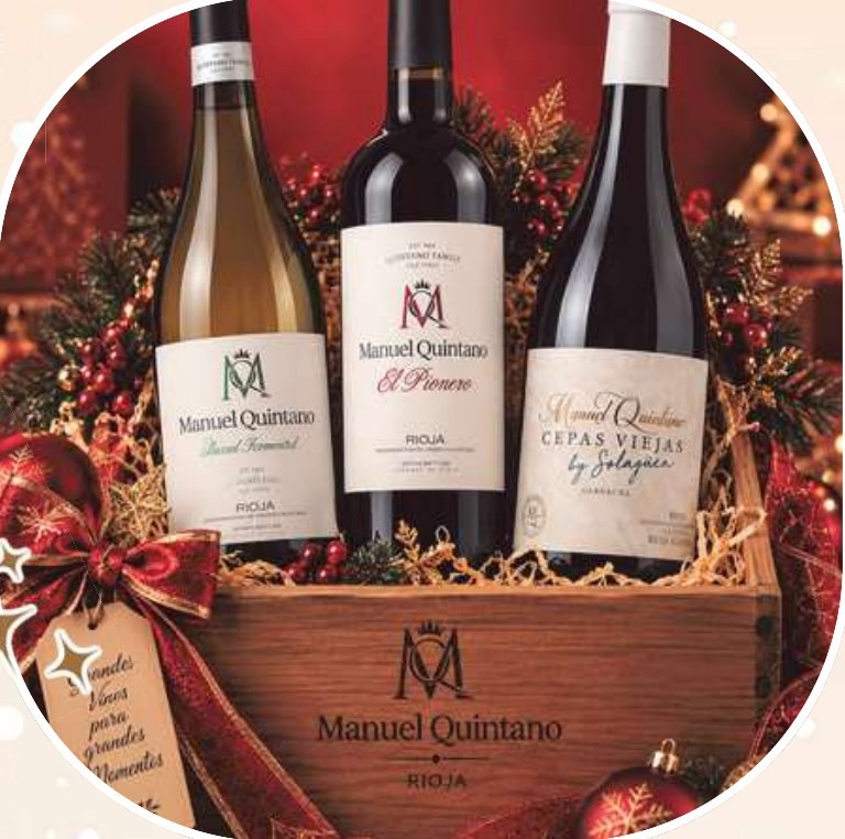 Estuche de Navidad 2026 N.º 7 con vinos de Bodegas Jesús Rodríguez