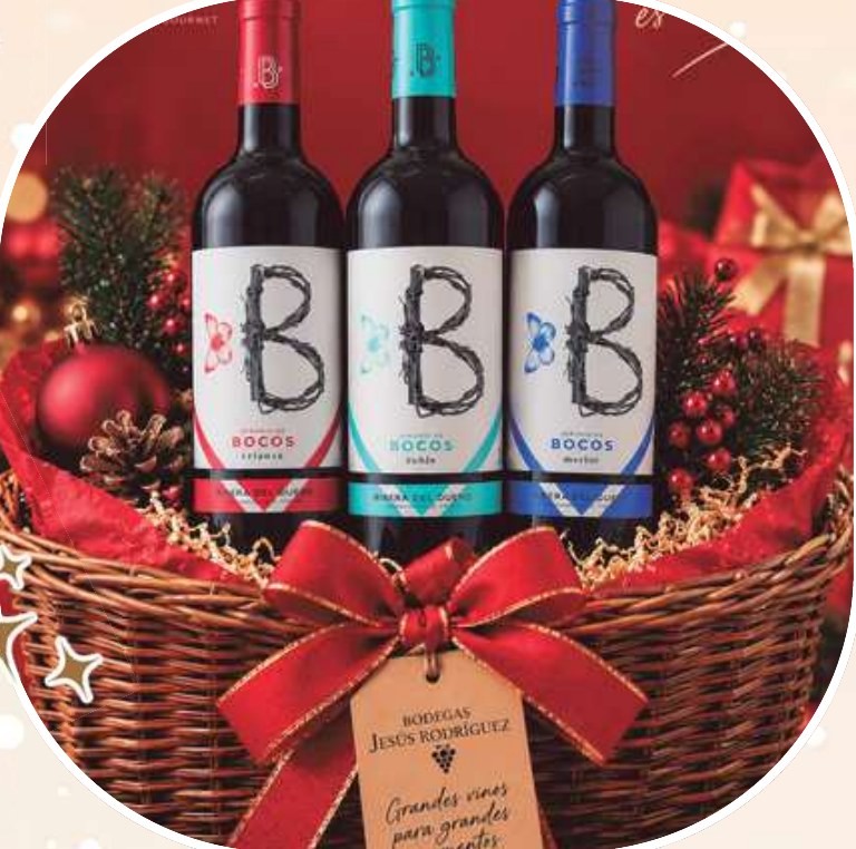 Estuche de Navidad 2026 N.º 9 con vinos de Bodegas Jesús Rodríguez