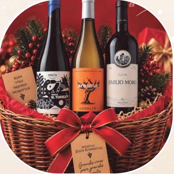 Estuche de Navidad 2026 N.º 14 con vinos de Bodegas Jesús Rodríguez
