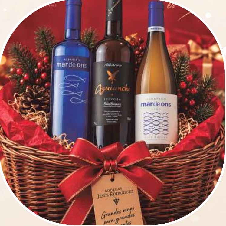 Estuche de Navidad 2026 N.º 10 con vinos de Bodegas Jesús Rodríguez