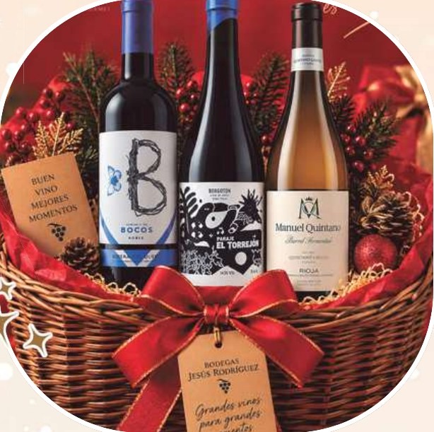 Estuche de Navidad 2026 N.º 15 con tres vinos