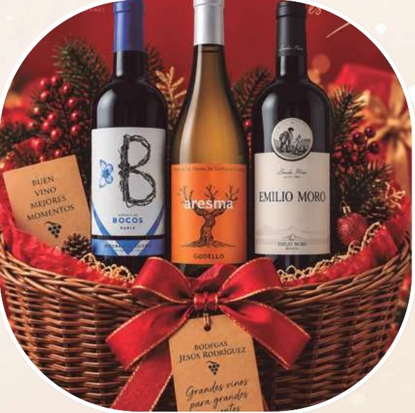 Estuche de Navidad 2026 N.º 16 con vinos de Bodegas Jesús Rodríguez