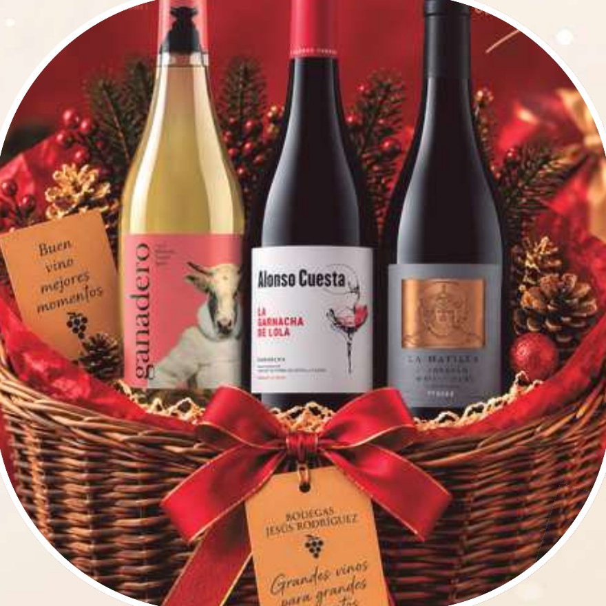 Estuche de Navidad 2026 N.º 20 con vinos de Bodegas Jesús Rodríguez