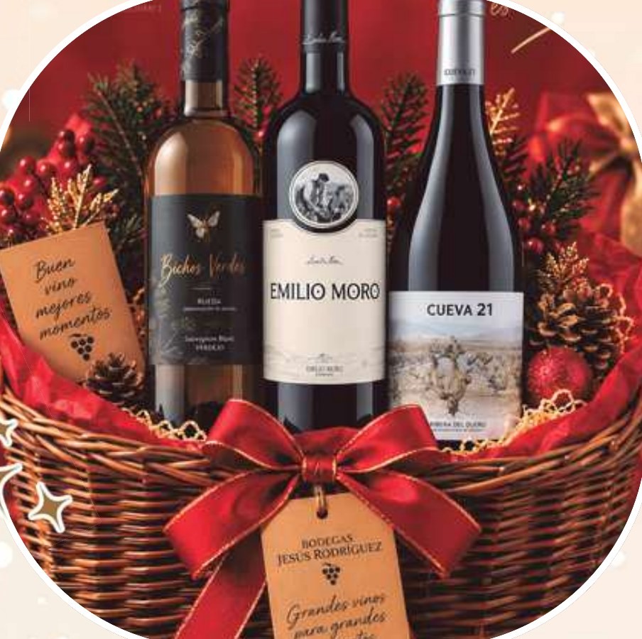 Estuche de Navidad 2026 N.º 21 con vinos de Bodegas Jesús Rodríguez