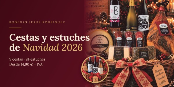 Cestas y estuches de Navidad 2026